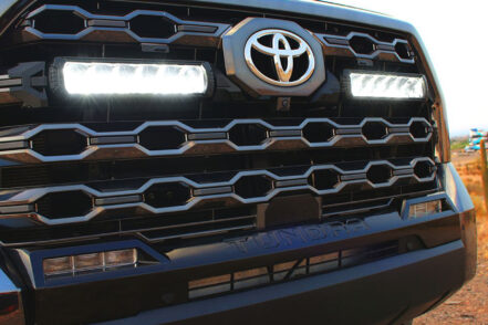 Lazer Light Bar Grille Intergration Kit to suit Toyota Tundra Platinum (2022+)