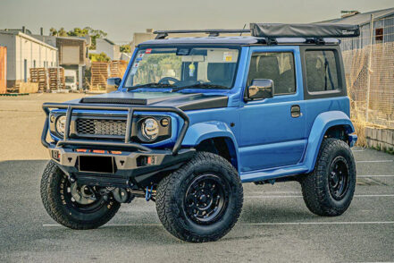Vikor Full Guard Bull Bar & Light Bar Kit l Suzuki Jimny JB74 2018-2026