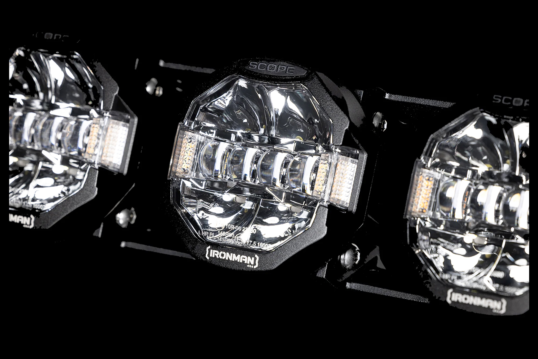 Scope 42" LED Driving Lights (8x Round Lights) - Image 5