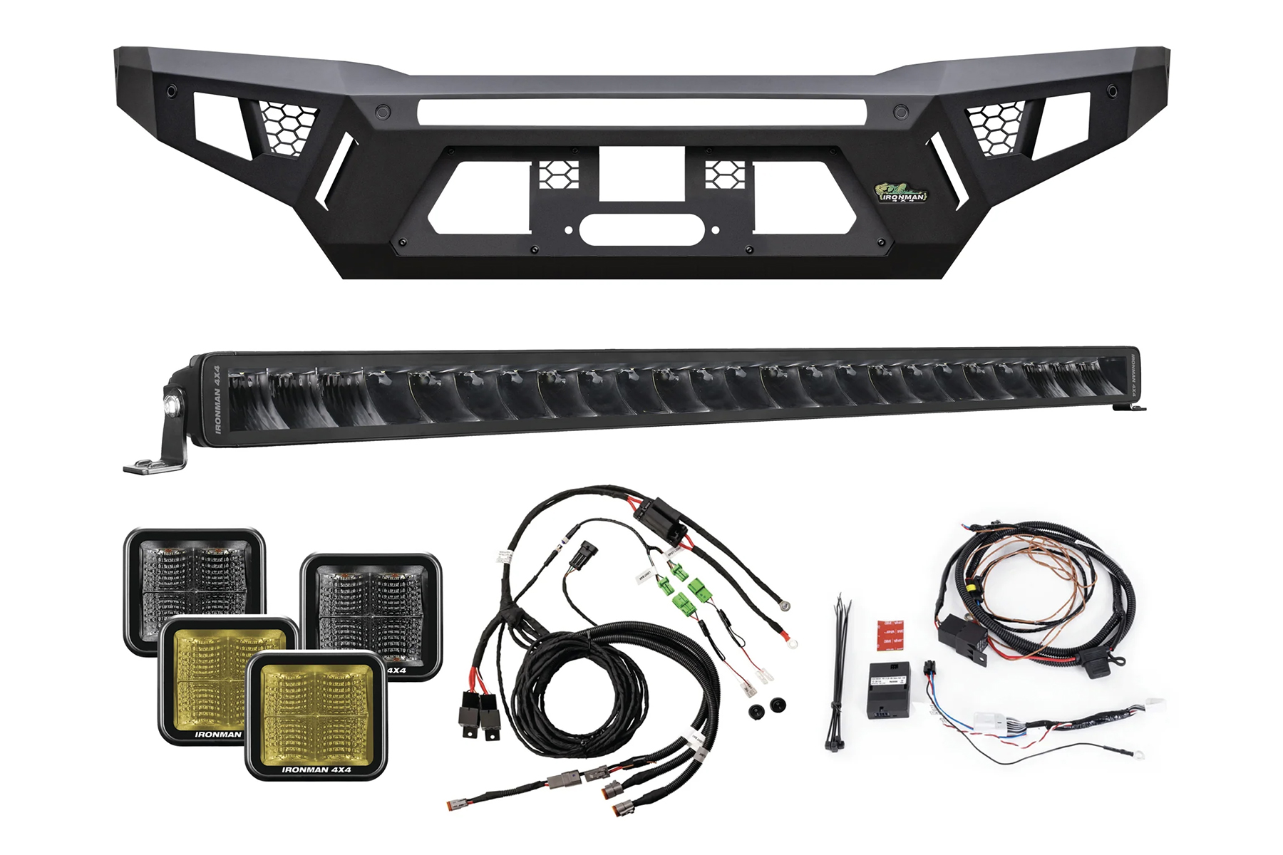 Ironman Raid Bull Bar & Lights Package for Volkswagen Amarok NF 2023+ (BBR112K) - Image 3