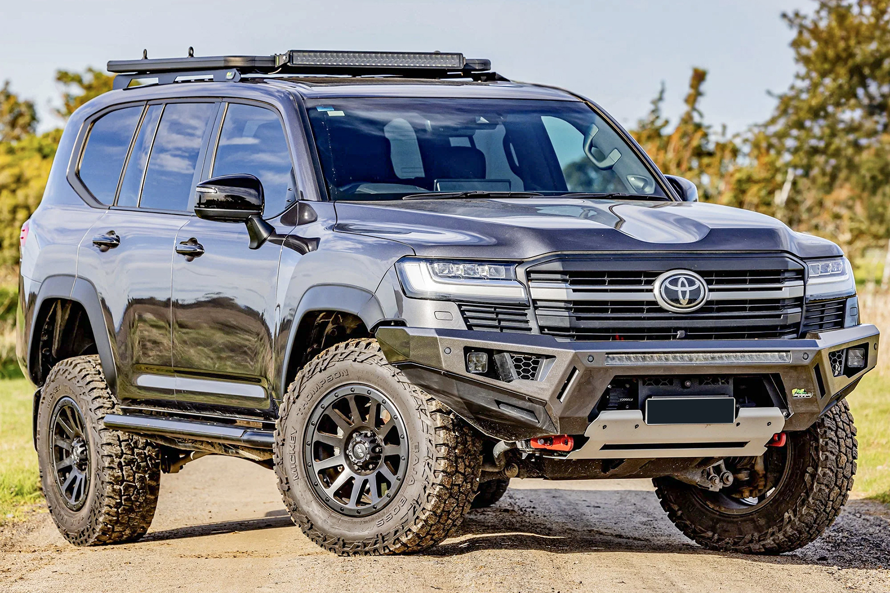 Ironman Raid Bull Bar & Lights Package for Toyota Landcruiser 300 Series