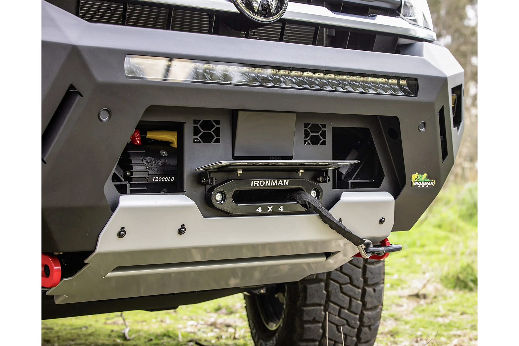 Ironman Raid Bull Bar & Lights Package for Volkswagen Amarok NF 2023+ (BBR112K) - Image 2