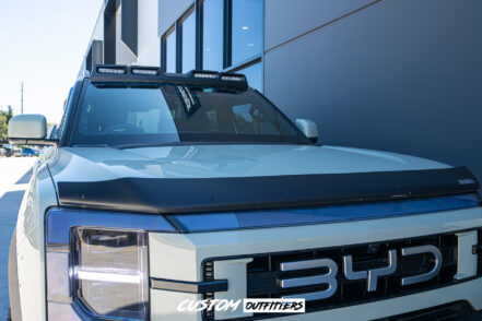 Black Venom LED Roof Pod Lights to suit BYD Shark 6 2025+