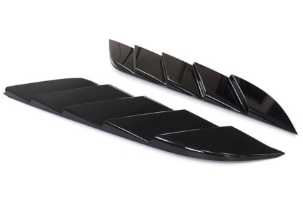 Black Venom Gloss Bonnet Trims for Landrover Defender Hood (2020-2026)