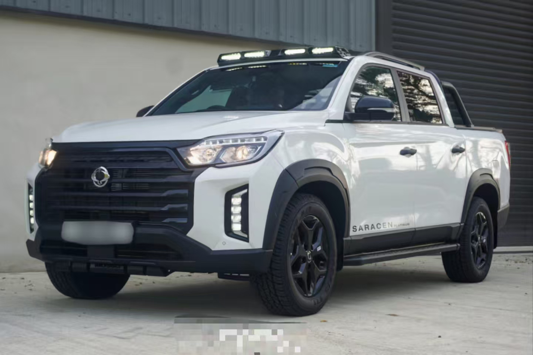 Black Venom LED Roof Pod Lights to suit Ssangyong Musso 2020+ - Image 2