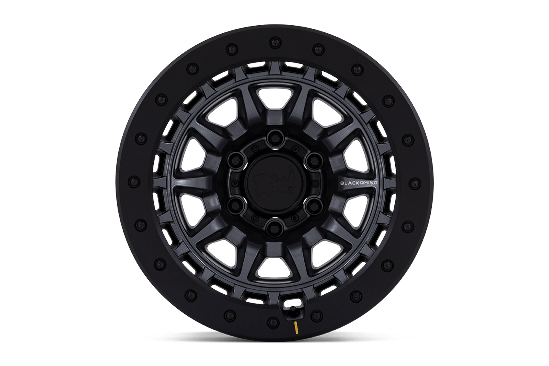 Black Rhino TUSK 17x8.5 6x139.7 l 0 offset Wheel (Each) (Grey) - Image 3