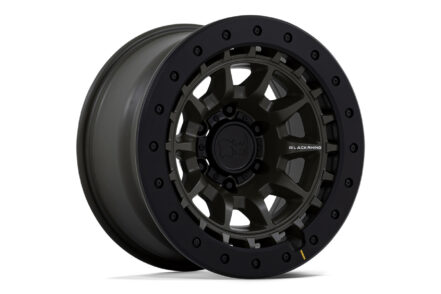 Black Rhino TUSK 17x8.5 6x139.7 l 0 offset Wheel (Each) (Drab Green)