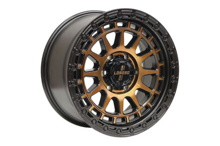 Loaded Canning Bronze Black Lip Wheel 17 Inch (Each)