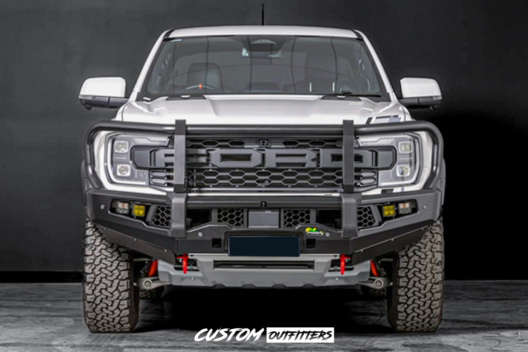 Ford Raptor Front Bar Ironman Apex Bull Bar & Fog Lights Package for Next Gen Ford Raptor ...