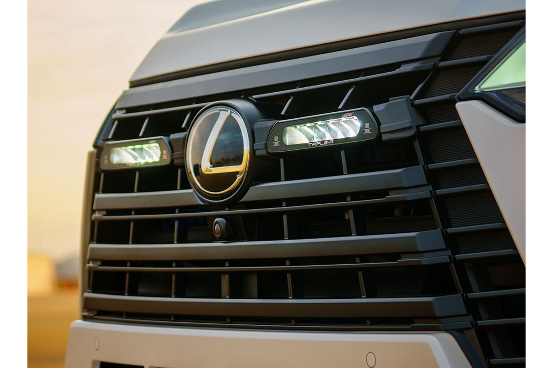 Lazer Integrated Linear Grille Lights to suit Lexus GX550 2024+