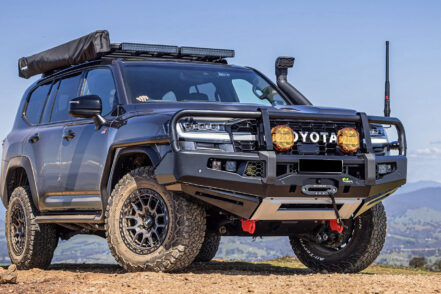 Ironman Apex Bull Bar & Fog Lights Package for Toyota Landcruiser 300 Series