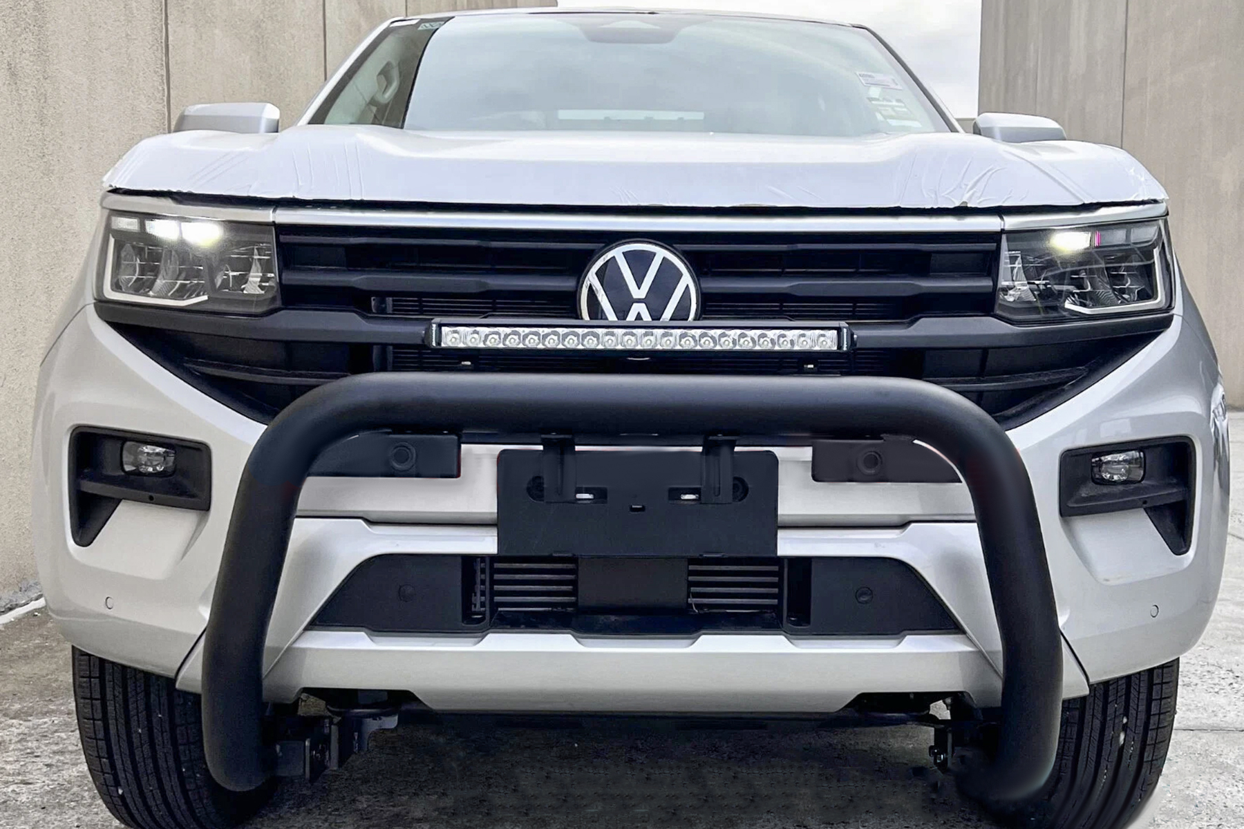 Black Nudge Bar for Volkswagen Amarok NF 2023-2026