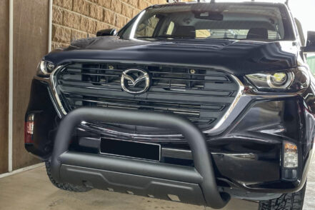 Black Nudge Bar for Mazda BT50 2021-2026