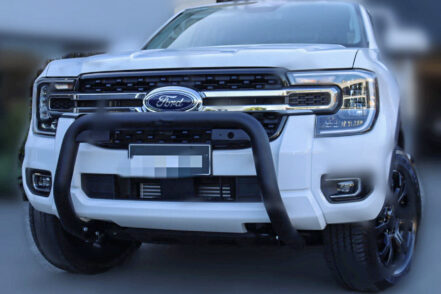 Black Nudge Bar for Next Gen Ford Ranger & Everest 2022-2026