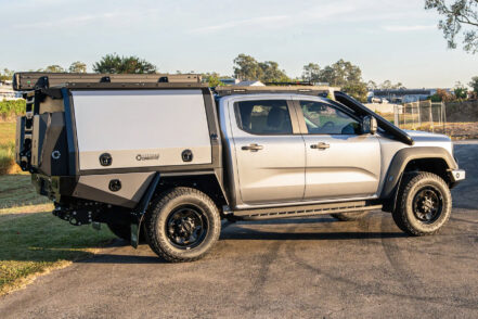 Fabulous 5 Inch Short Entry Stainless Snorkel to suit Ford Ranger SuperDuty 2025+