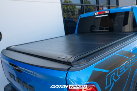 Black Venom Electric Roller Shutter to suit Dodge RAM 1500 DT 2019-2025 5x7" Bed (NO RAM BOX)
