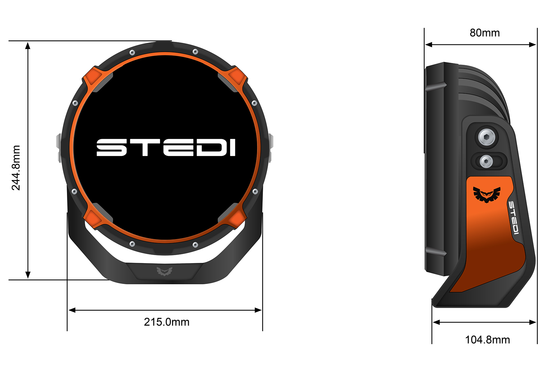 STEDI Type X PRO PLUS Driving Lights (Pair) - Image 3