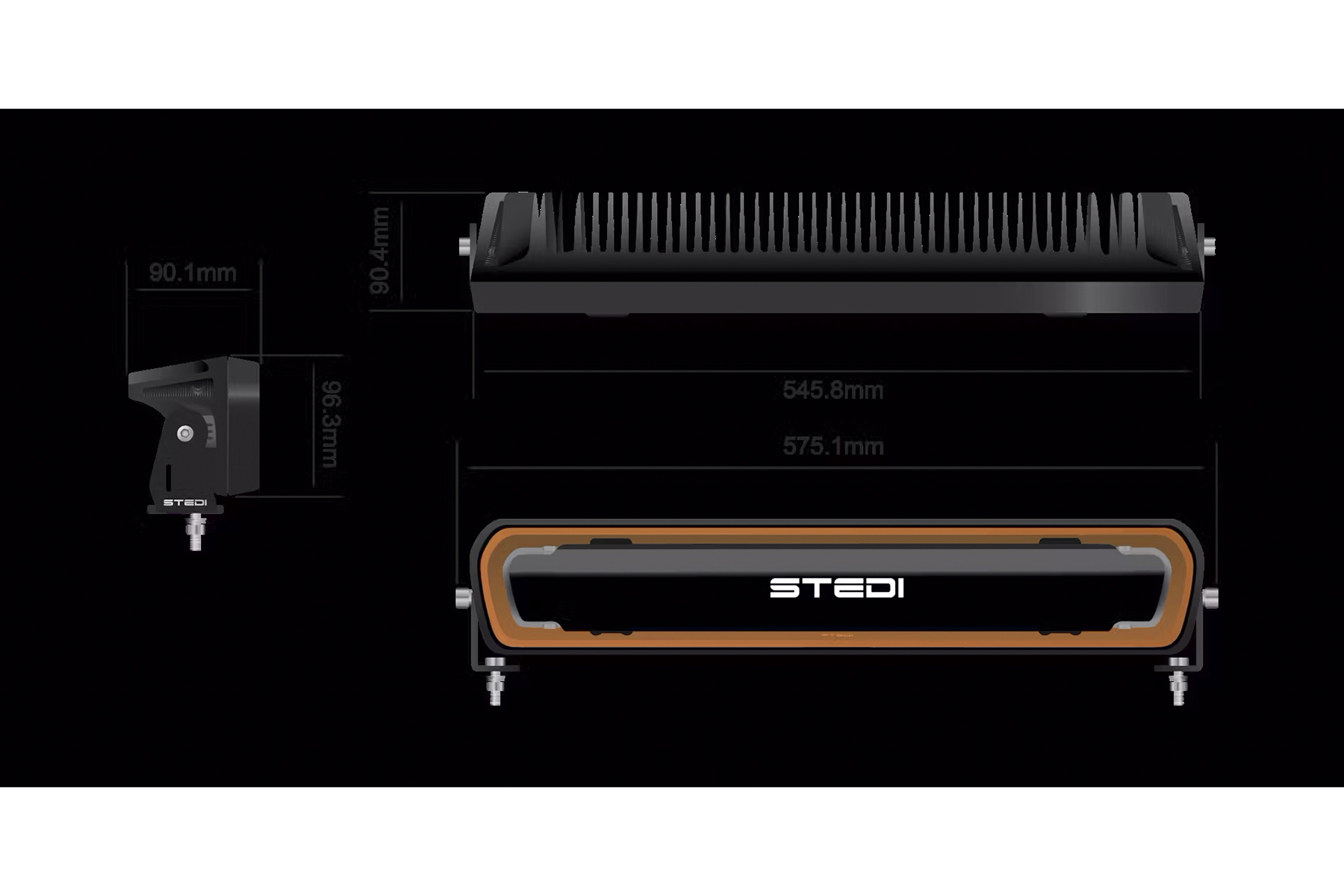 STEDI Evo LED Light Bar 22 Inch - Image 2