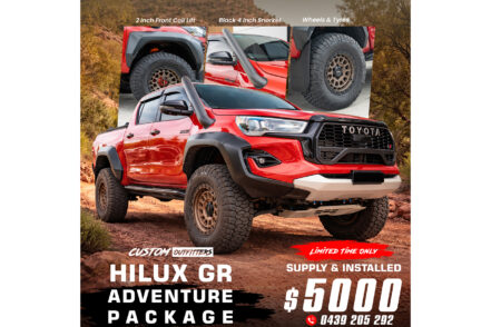 Toyota Hilux GR Sport Adventure Package (SYDNEY WORKSHOP ONLY - SUPPLY & INSTALLED)