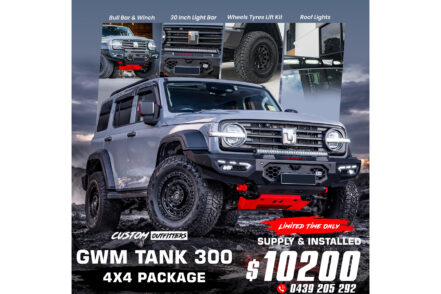 GWM Tank 300 Hamer 4x4 Package (SYDNEY WORKSHOP ONLY - SUPPLY & INSTALLED)