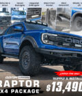 Next Gen Raptor 4x4 Rhino Package (SYDNEY WORKSHOP ONLY - SUPPLY & INSTALLED)