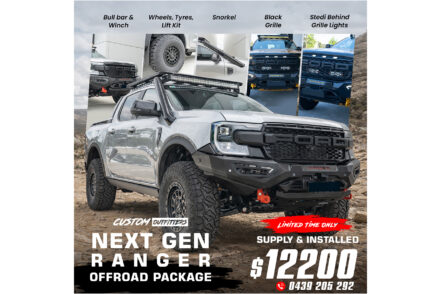 Next Gen Ford Ranger Hamer 4x4 Package (SYDNEY WORKSHOP ONLY - SUPPLY & INSTALLED)