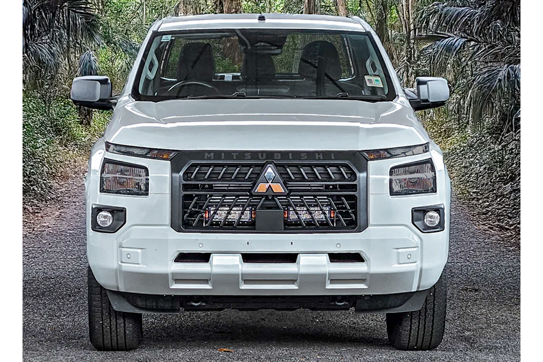 Mitsubishi Triton MV Behind-Grille Light Bar (2025+ Facelift Models) - Image 3