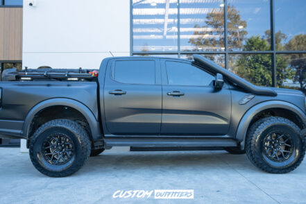 Black Powder Coated Snorkel (Mid Entry) to suit Next Gen Ford Raptor