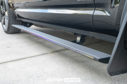 Black Venom Electric Side Steps to suit Landrover Defender 110 & 130 Series (L663)