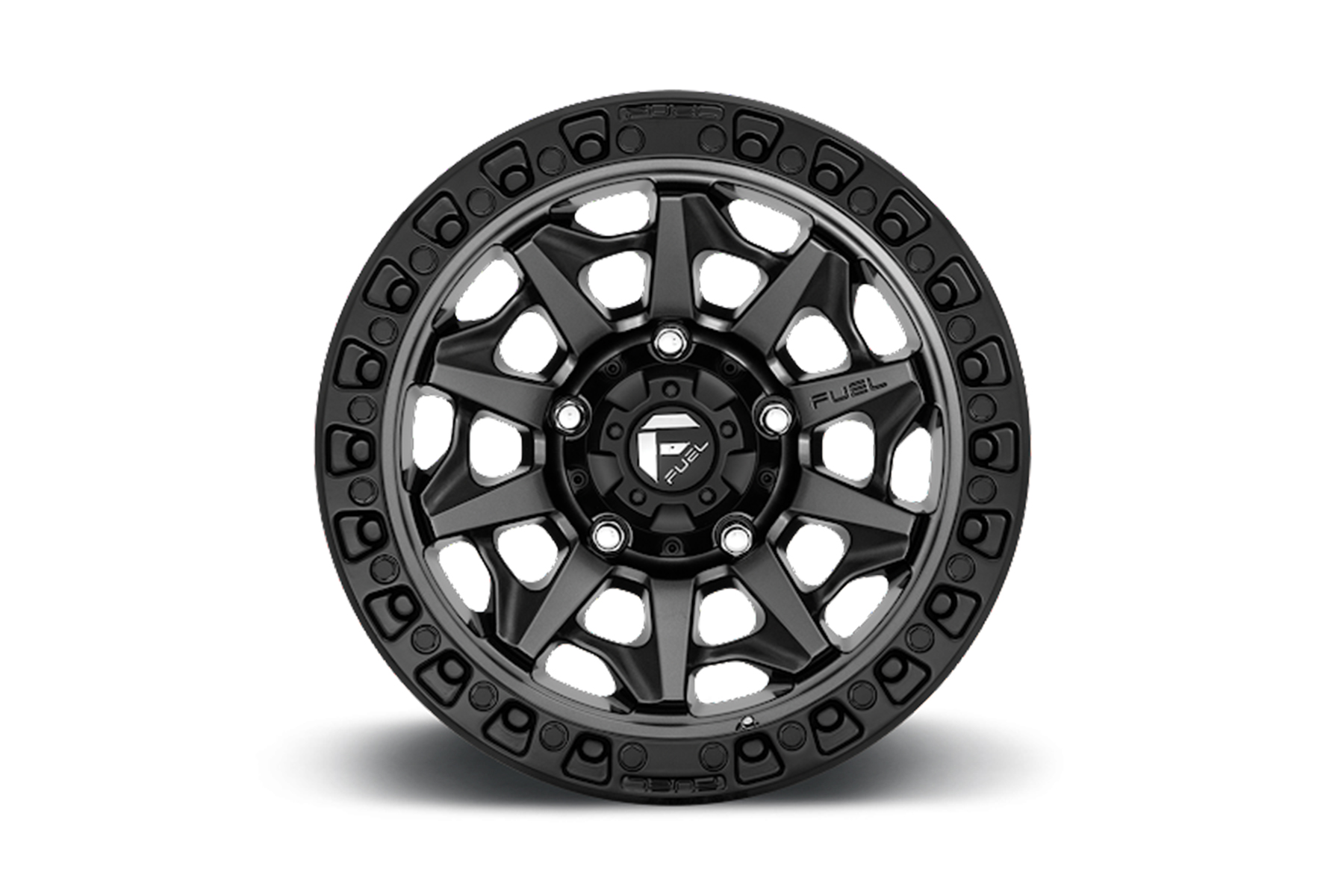 Fuel Covert 17x8.5 6x139.7 l 14 offset Wheel (Each) (Grey Centre/ Black Lip) - Image 3